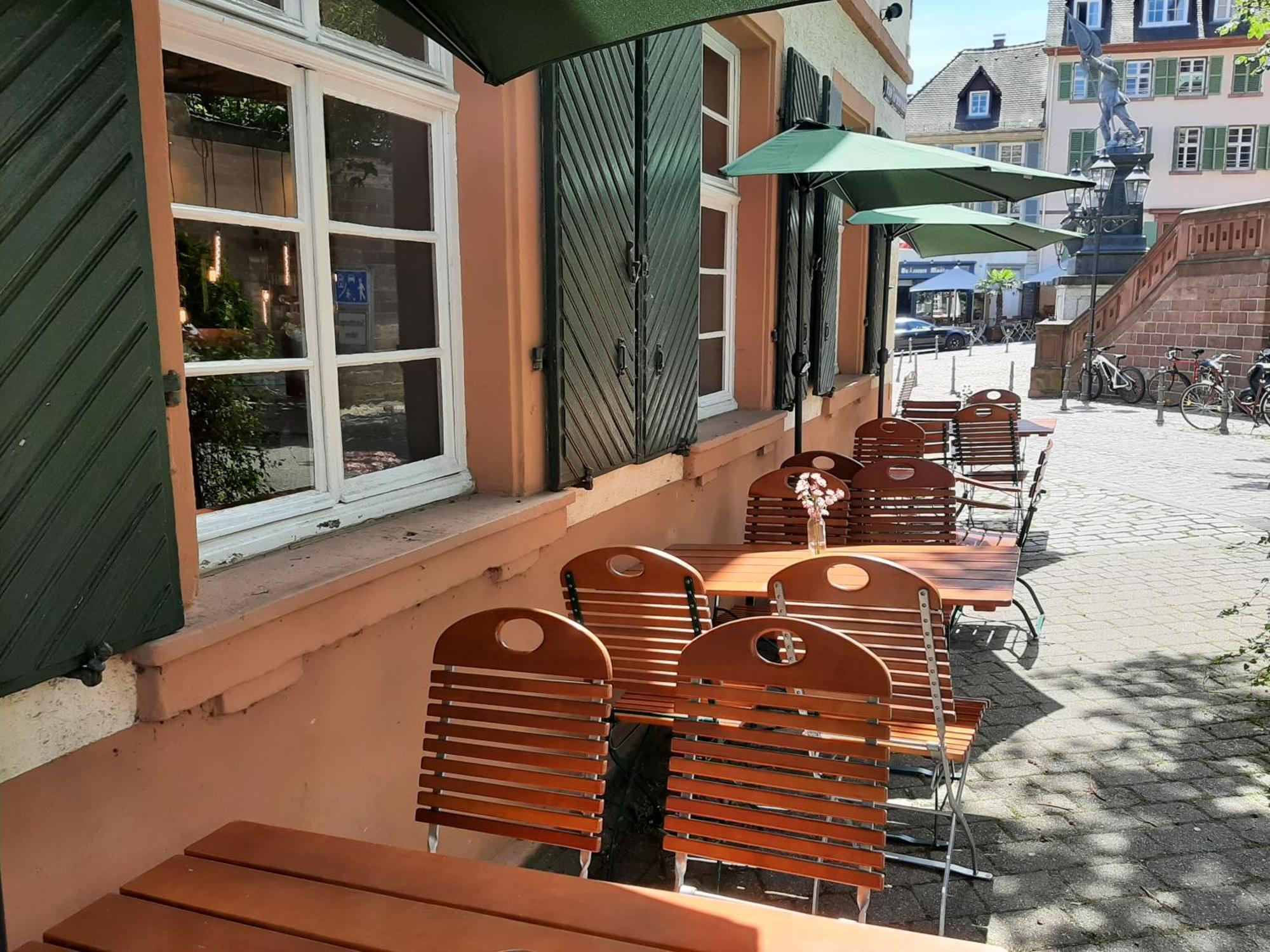 Historischer Adelshof Am Marktplatz, Atelier 70 M² Weinheim Exterior foto